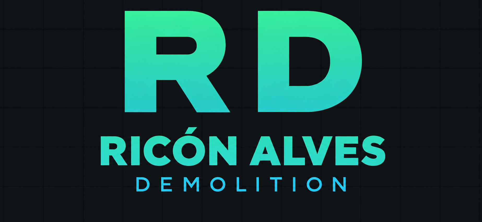 RD Ricón Alves Demolition Logo